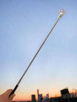 DRAPACZKA DO PLECÓW SZYI DRAPAK MASAŻER RĘKA KOŚCIOTRUPA DŁUGA TELESKOPOWA