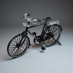 Metalowy Model Roweru Do Samodzielnego Złożenia Zestaw DIY Rower Retro