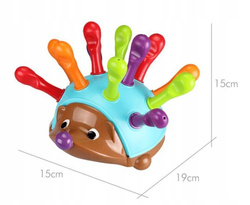 JEŻYK ZABAWKA SORTER UKŁADANKA EDUKACYJNA NAUKA