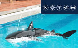REKIN STEROWANY PŁYWAJĄCY ZABAWKA RYBA NA PILOT DO WODY BASENU Z LED 2.4GHZ