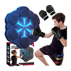 BOKSERSKI ZESTAW TARCZA BOKSERSKA ELEKTRONICZNA TRENINGOWA DO BOKS SPORTOWY