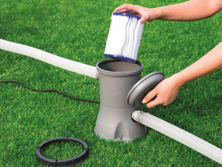 2x Filtr do Basenu Filtr do Pompy Basenowej Filtry do Basenu BESTWAY Typ II