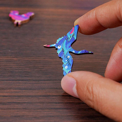 PUZZLE DREWNIANE Dla Dorosłych KLOCKI KOŃ SKRZYNKA
