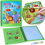 KOLOROWANKA MALOWANKA Z PISAKIEM WODNYM NA WODĘ KSIĄŻECZKA WODNA MALOWANIA