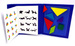 TANGRAM DREWNIANE KLOCKI KSZTAŁTY GRA UKŁADANKA