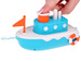 Statek do kąpieli dla dzieci pływający nakręcany chlapie wodą ZA5603