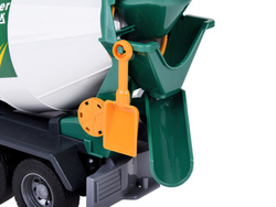 Autko Betoniarka Obrotowa gruszka Efekty Dźwiękowe Auto budowlane ZA5227