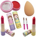 Kuferek kosmetyków Zestaw do malowania makijażu i paznokci dla dzieci