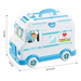 AUTO Ambulans Karetka z noszami i LALKĄ zestaw lekarski zabawka dla dzieci