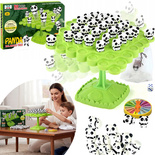 GRA BALANSUJĄCE PANDY  ZRĘCZNOŚCIOWA I LOGICZNA DLA DZIECI ZABAWA RODZINNA