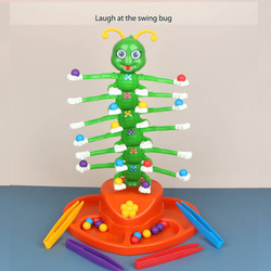 GRA RODZINNA ZRĘCZNOŚCIOWA TAŃCZĄCA STONOGA ZESTAW PREZENT DLA DZIECI
