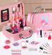 ZESTAW DO MALOWANIA makijażu paznokci dzieci KUFEREK KOSMETYKÓW MAKEUP XXL