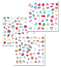 OZDOBNE SPINKI DO WŁOSÓW NAKLEJKI NA PAZNOKCIE PIERŚCIONEK DLA DZIEWCZYNKI