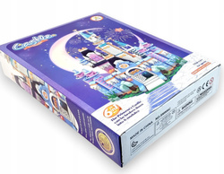 ZAMEK KSIĘŻNICZKI KLOCKI ZESTAW 535 KLOCKÓW NA PREZENT DLA DZIEWCZYNKI 6w1