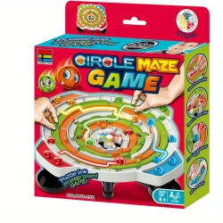 Kulki W Labiryncie Gra Planszowa Kołowy Labirynt Circle Maze Game Z Kulką