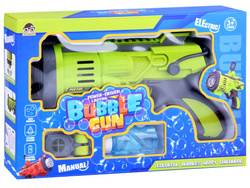 Pistolet do puszczania tęczowych baniek mydlanych Bańki Mydlane ZA4962