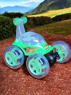 AUTO TWISTER SAMOCHÓD ZDALNIE STEROWANY NA PILOT DLA DZIECI AKROBATA LED XL