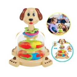 Zabawka Bączek Piesek z Kuleczkami Karuzela SPINNER BĄK ZABAWKA DLA DZIECI