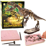 Szkielet Dinozaur TREX 3D ZESTAW figurka DINOZAURY