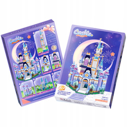 ZAMEK KSIĘŻNICZKI KLOCKI ZESTAW 535 KLOCKÓW NA PREZENT DLA DZIEWCZYNKI 6w1