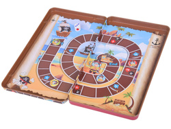 Gra magnetyczna Poszukiwanie skarbów Gra planszowa PIRACI GR0680