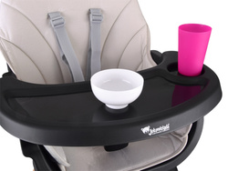 Wielofunkcyjny fotel obracane krzesełko do karmienia 6w1 dla dzieci ZA5659