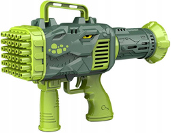 BAZOOKA do Robienia Baniek Pistolet NA BAŃKI AUTOMAT MASZYNA Baterie + PŁYN