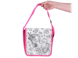 Torebka do malowania + pisaki jednorożec ZA4463