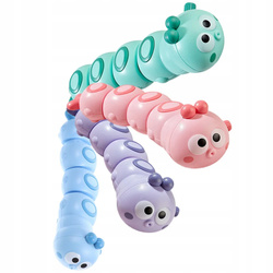 Uciekająca Jeżdżąca Gąsienica Nakręcana Zabawka Sensoryczna Dla Dziecka