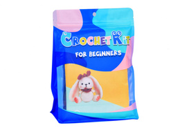 Zestaw kreatywny szydełkowanie zrób maskotkę DIY KRÓLIK ZA5030