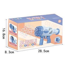 Pistolet do Robienia Baniek NA BAŃKI MYDLANE AUTOMAT MASZYNA Baterie + PŁYN