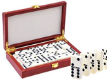 Gra logiczna DOMINO w eleganckie pudełko GR0335