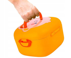 GRZECHOTKI GRYZAKI ZWIERZĄTKA ZESTAW 12 SZTUK WALIZKA DLA MALUCHA KUFEREK