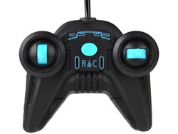 Auto zdalnie sterowane Policja dym światło RC0596