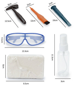 Wykopaliska dinozaury Zestaw do wykopalisk 6w1 dla dzieci Zabawka EDU T-Rex