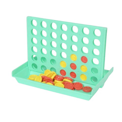 Gra Logiczna Układanka Rzędy 4 W Linii Rzędzie Planszowa Line Up Ułóż Kolor