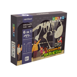 Wykopaliska dinozaury Zestaw do wykopalisk 6w1 dla dzieci Zabawka EDU T-Rex