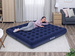 DUŻY MATERAC DWUOSOBOWY DMUCHANY Welurowy Łóżko 203x183x22 2m Bestway 2025