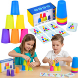 GRA SZYBKIE KUBKI KARTY DO UKŁADANIA SPEED CUPS UKŁADANIE KUBKÓW DLA DZIECI