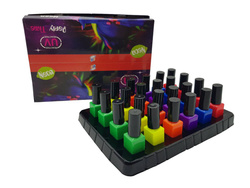 NEONOWE LAKIERY DO PAZNOKCI ŚWIECĄ W UV WODNE PEELABLE żółty (CI 47005)