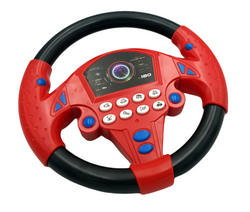 KIEROWNICA NA PRZYSSAWKI Czerwona F1 Z DŹWIĘKIEM SYMULATOR Dźwięki Jazdy