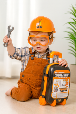 NARZĘDZIA W WALIZCE CAYEE ZESTAW MAJSTERKOWICZA PRZENOŚNY WARSZTAT ZABAWKA