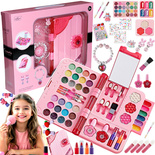KUFEREK ZESTAW BOOK DO MAKIJAŻU I PAZNOKCI NA PREZENT KOSMETYKI DLA DZIECKA