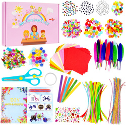 ZESTAW KREATYWNY 1200 el ZABAWKA EDUKACYJNA DLA DZIECI LITERY PIÓRA OCZY XL