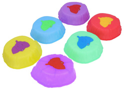 Świecąca ścieżka sensoryczna - kamienie do treningu równowagi 6 szt. SP0828