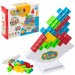 Układanka tetris balansujące klocki TOWER DLA DZIECI WIEŻA 3D gra LOGICZNA