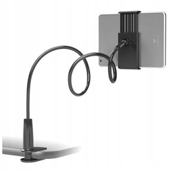 UCHWYT NA TELEFON TABLET STOJAK STATYW ELASTYCZNY MOCNY DO ŁÓŻKA BIURKA 100