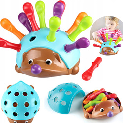 JEŻYK ZABAWKA SORTER UKŁADANKA EDUKACYJNA NAUKA