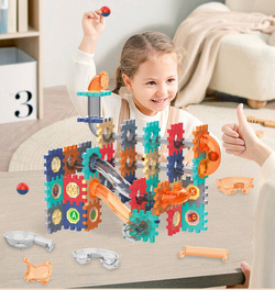 TOR KULKOWY wafle KLOCKI KONSTRUKCYJNE UKŁADANKA kulki Marble