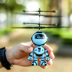 ROBOT LATAJĄCY NAD DŁONIĄ ZABAWKA DLA DZIECI + KABEL USB UFO STEROWANA RĘKĄ